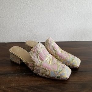 Marc Fisher Block Heel Mules